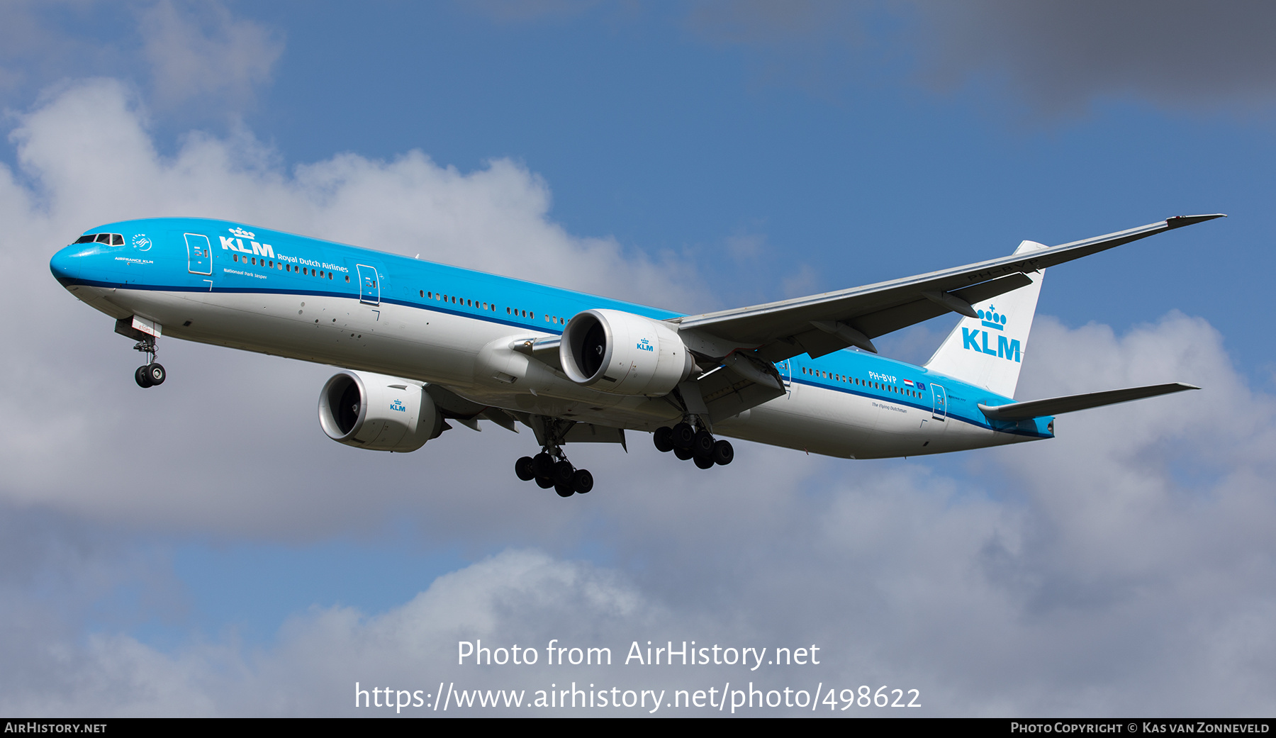 Aircraft Photo of PH-BVP | Boeing 777-306/ER | KLM - Royal Dutch Airlines | AirHistory.net #498622