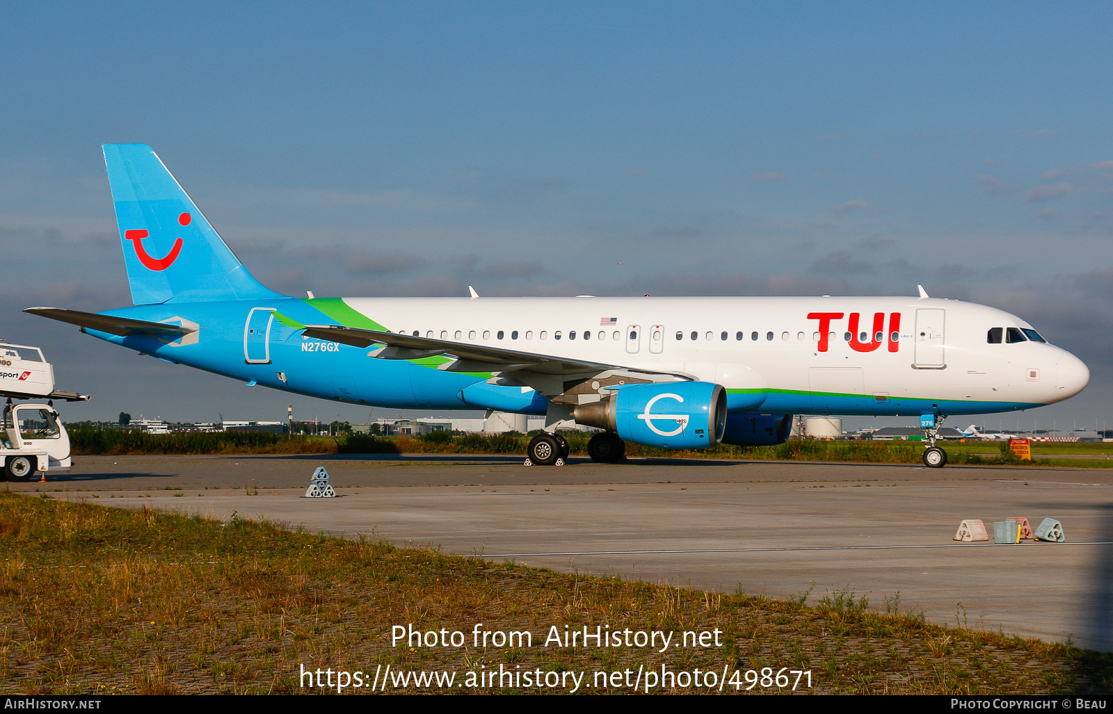 Aircraft Photo of N276GX | Airbus A320-214 | TUI | AirHistory.net #498671