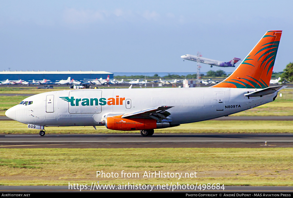 Aircraft Photo of N809TA | Boeing 737-209/Adv(F) | Transair | AirHistory.net #498684