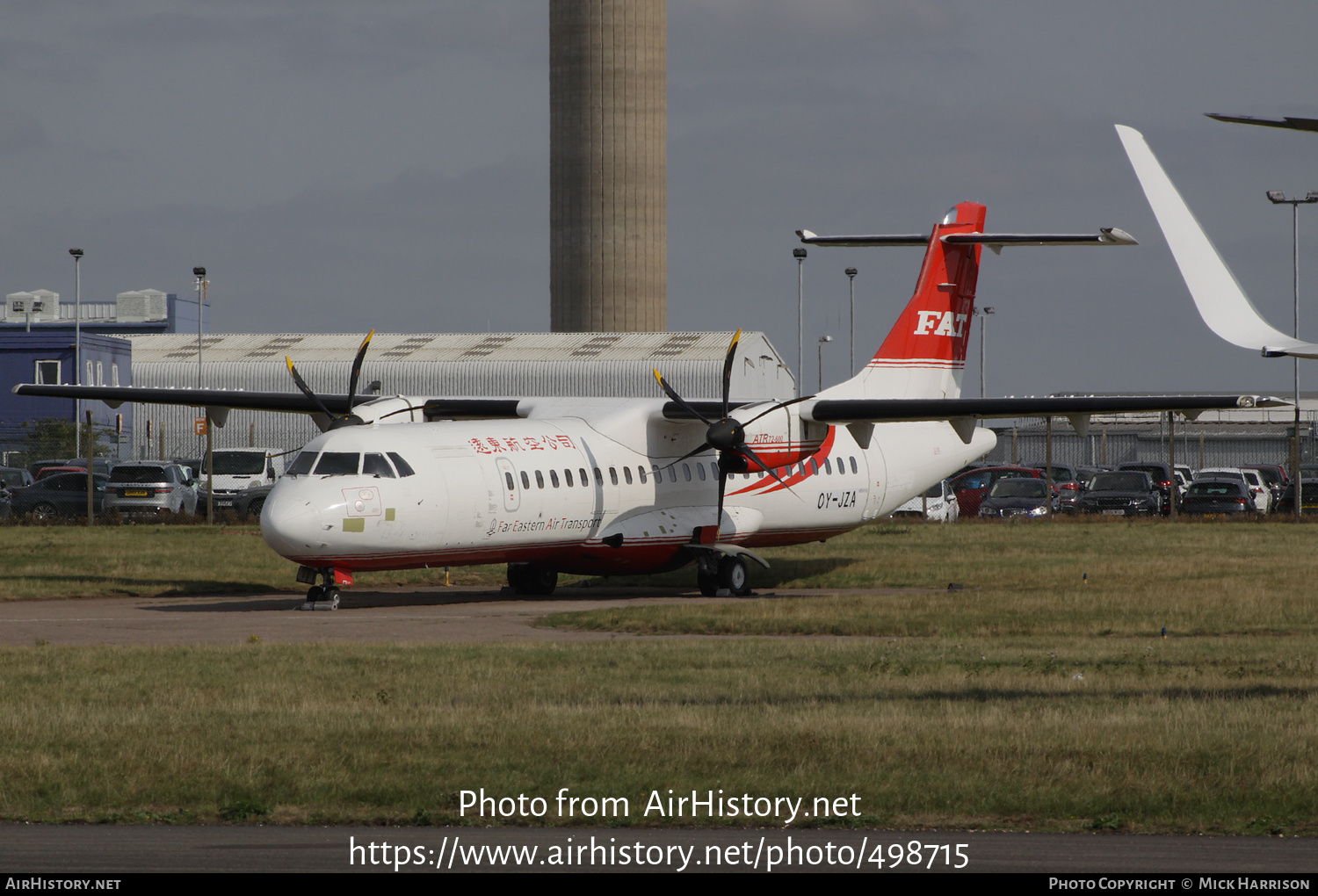 Aircraft Photo of OY-JZA | ATR ATR-72-600 (ATR-72-212A) | Far Eastern Air Transport - FAT | AirHistory.net #498715