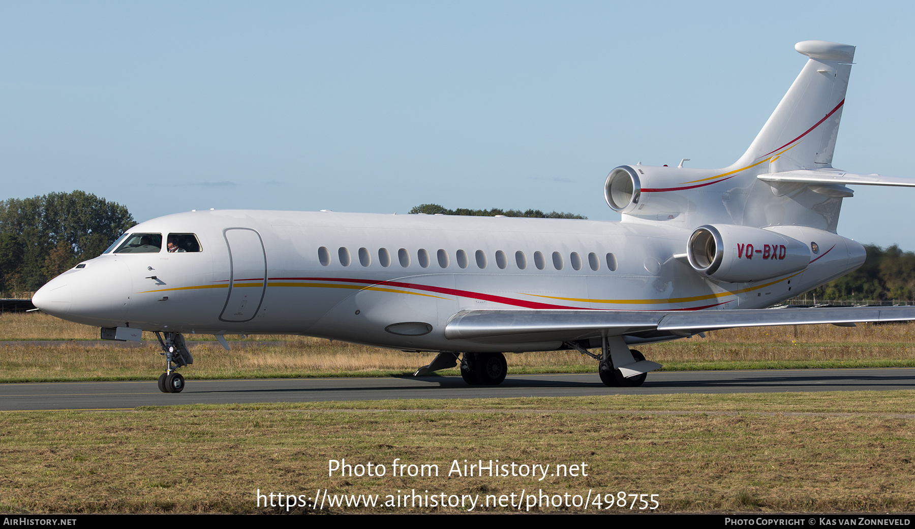 Aircraft Photo of VQ-BXD | Dassault Falcon 8X | AirHistory.net #498755