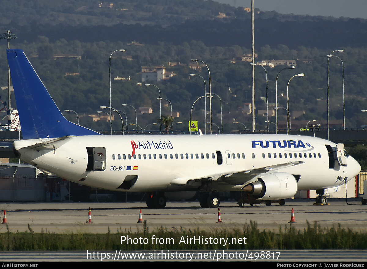 Aircraft Photo of EC-JSJ | Boeing 737-4K5 | Futura International Airways | AirHistory.net #498817