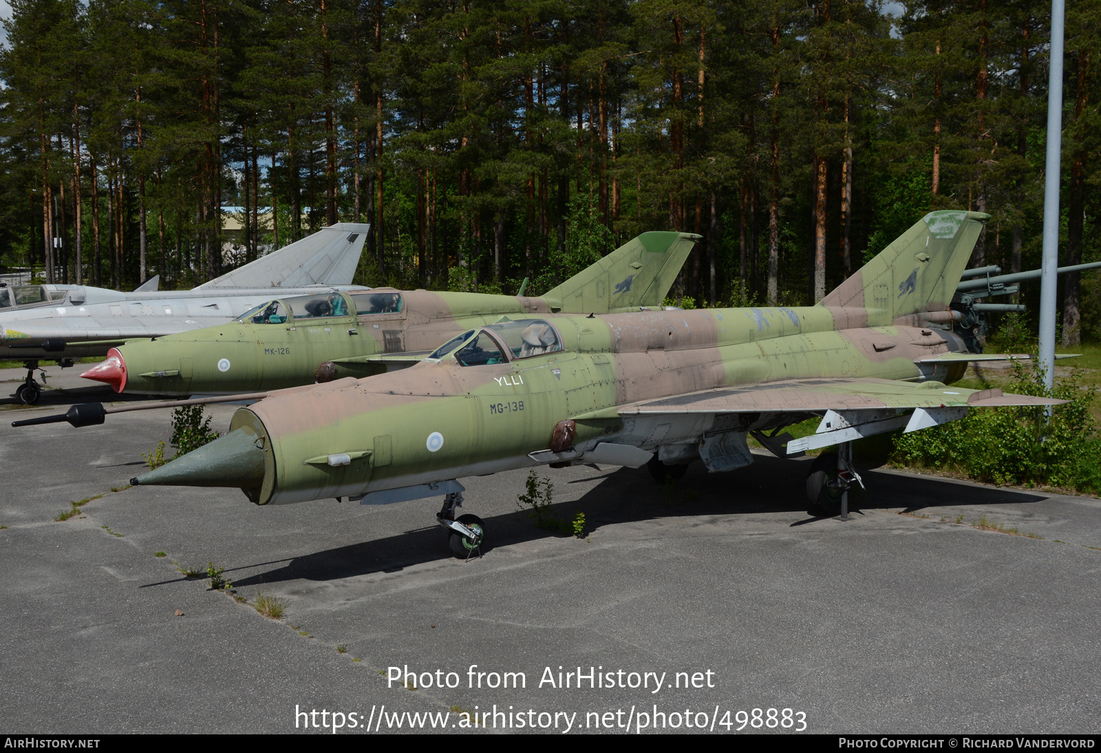 Aircraft Photo of MG-138 | Mikoyan-Gurevich MiG-21bis | Finland - Air Force | AirHistory.net #498883