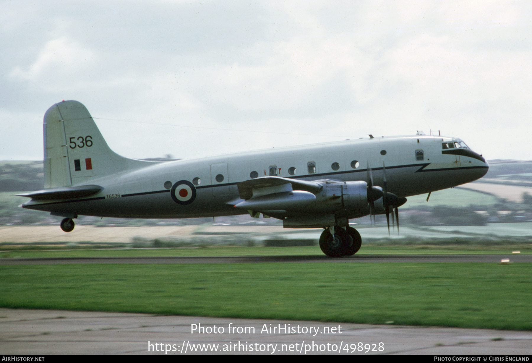 Aircraft Photo of TG536 | Handley Page HP-67 Hastings C1A | UK - Air Force | AirHistory.net #498928