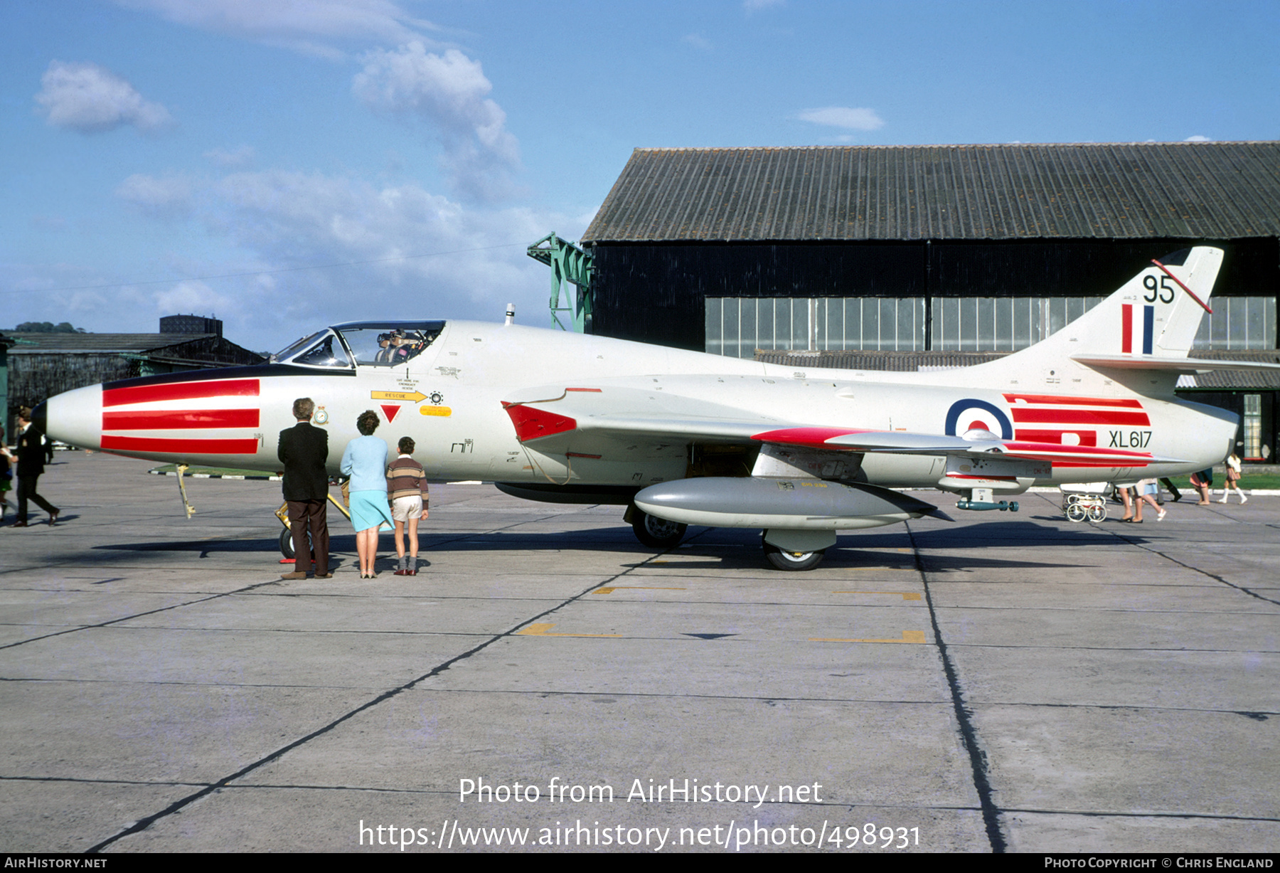 Aircraft Photo of XL617 | Hawker Hunter T7 | UK - Air Force | AirHistory.net #498931