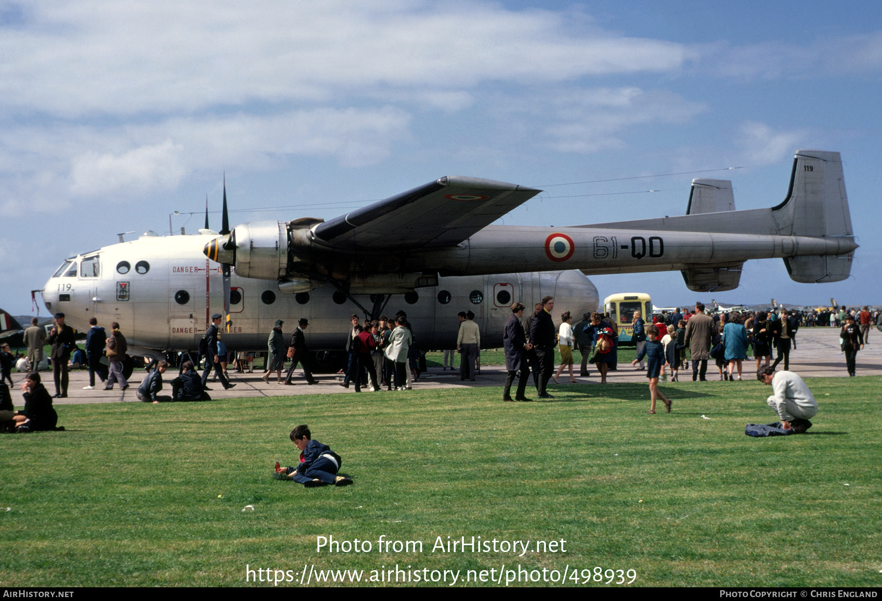 Aircraft Photo of 119 | Nord 2501F-3 Noratlas | France - Air Force | AirHistory.net #498939