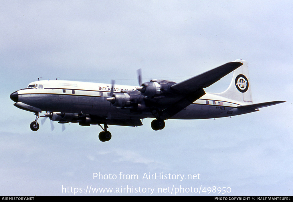 Aircraft Photo of N73675 | Douglas DC-7C(F) | International Airlines Inc. - IAI | AirHistory.net #498950