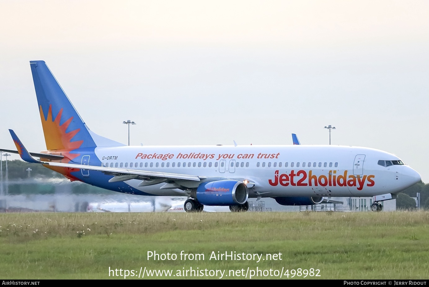 Aircraft Photo of G-DRTM | Boeing 737-85P | Jet2 Holidays | AirHistory.net #498982