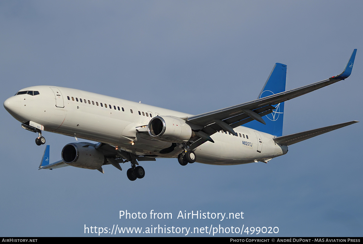 Aircraft Photo of N820TJ | Boeing 737-8Q8 | iAero Airways | AirHistory.net #499020