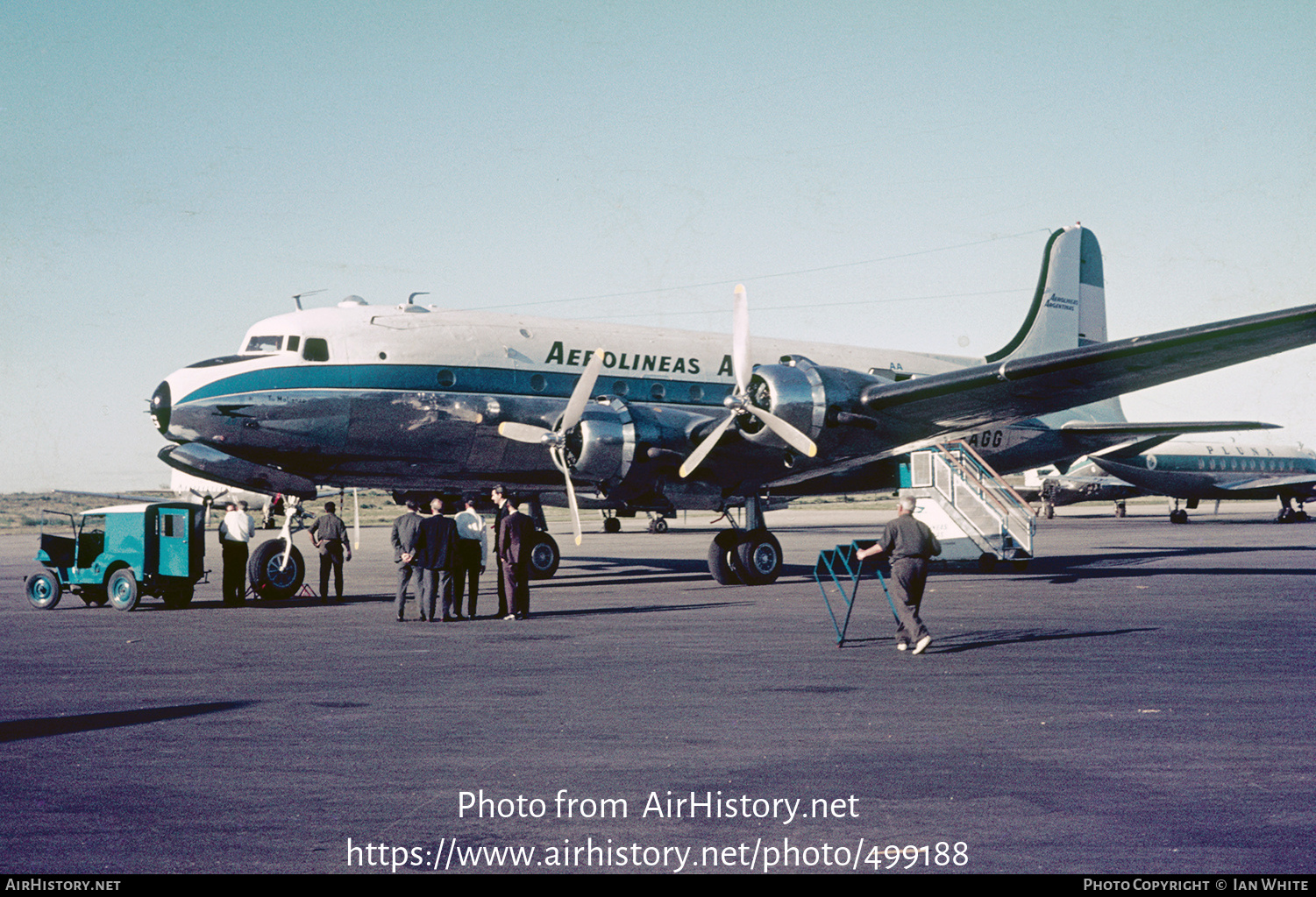 Aircraft Photo of LV-AGG | Douglas C-54A/AT Skymaster | Aerolíneas Argentinas | AirHistory.net #499188