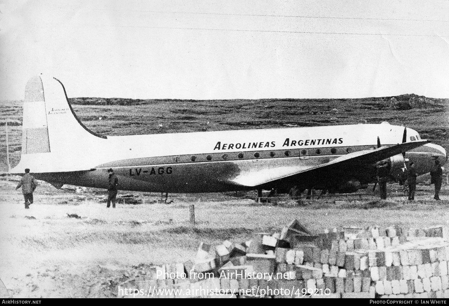 Aircraft Photo of LV-AGG | Douglas C-54A Skymaster | Aerolíneas Argentinas | AirHistory.net #499210