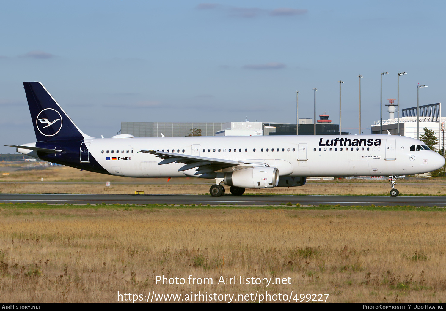 Aircraft Photo of D-AIDE | Airbus A321-231 | Lufthansa | AirHistory.net #499227