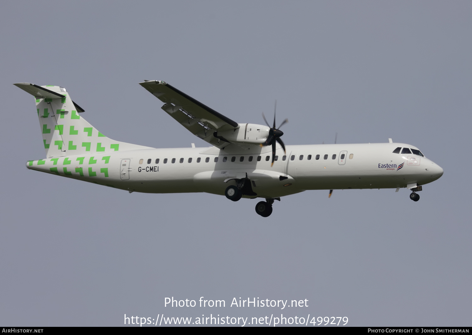 Aircraft Photo of G-CMEI | ATR ATR-72-600 (ATR-72-212A) | Eastern Airways | AirHistory.net #499279