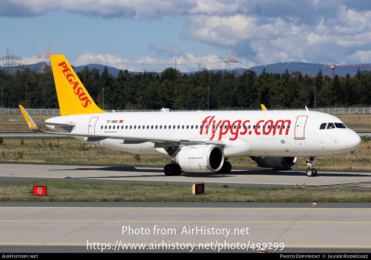 Aircraft Photo of TC-NBG | Airbus A320-251N | Pegasus Airlines | AirHistory.net #499299