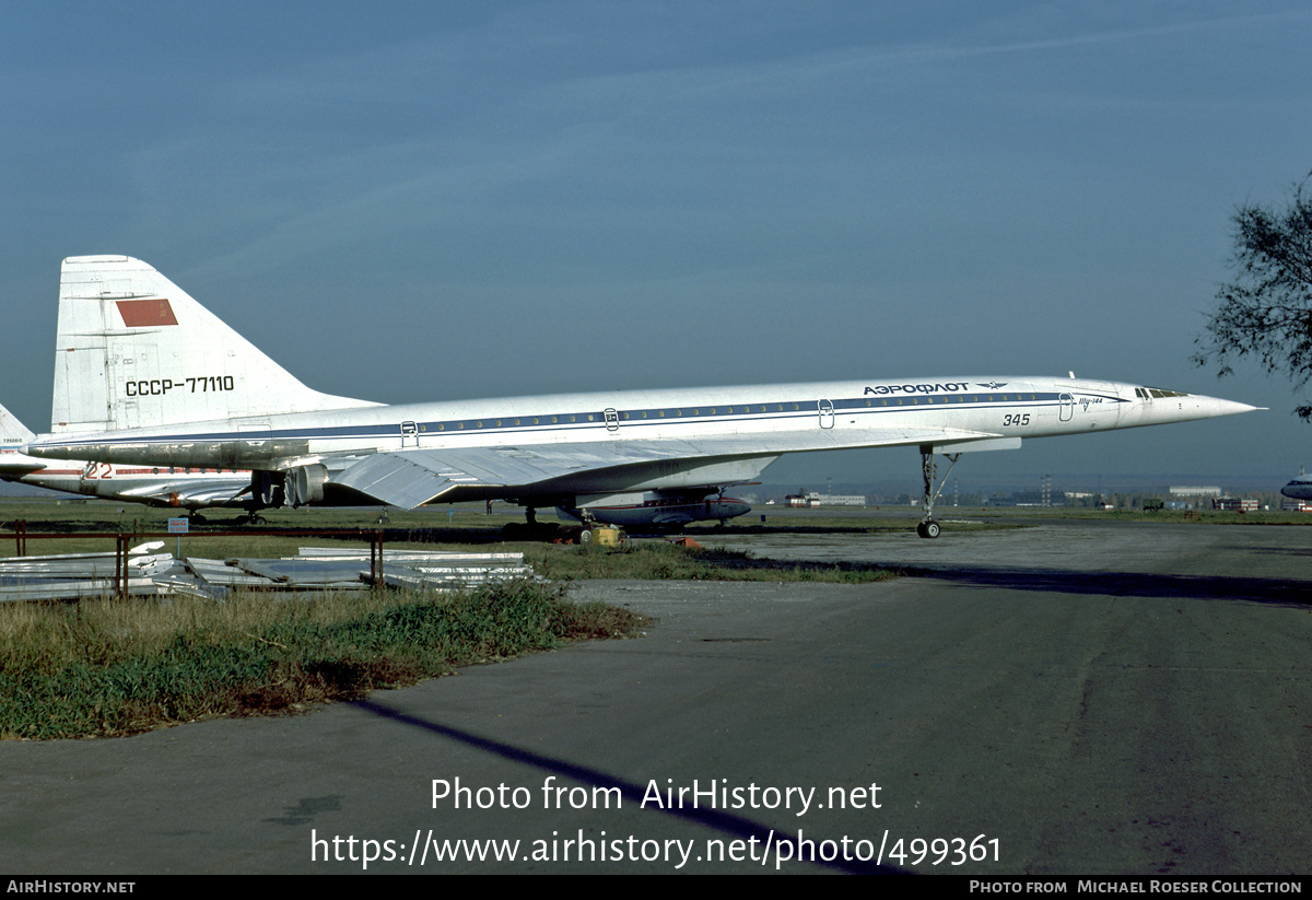 Aircraft Photo of CCCP-77110 | Tupolev Tu-144S | Aeroflot | AirHistory.net #499361