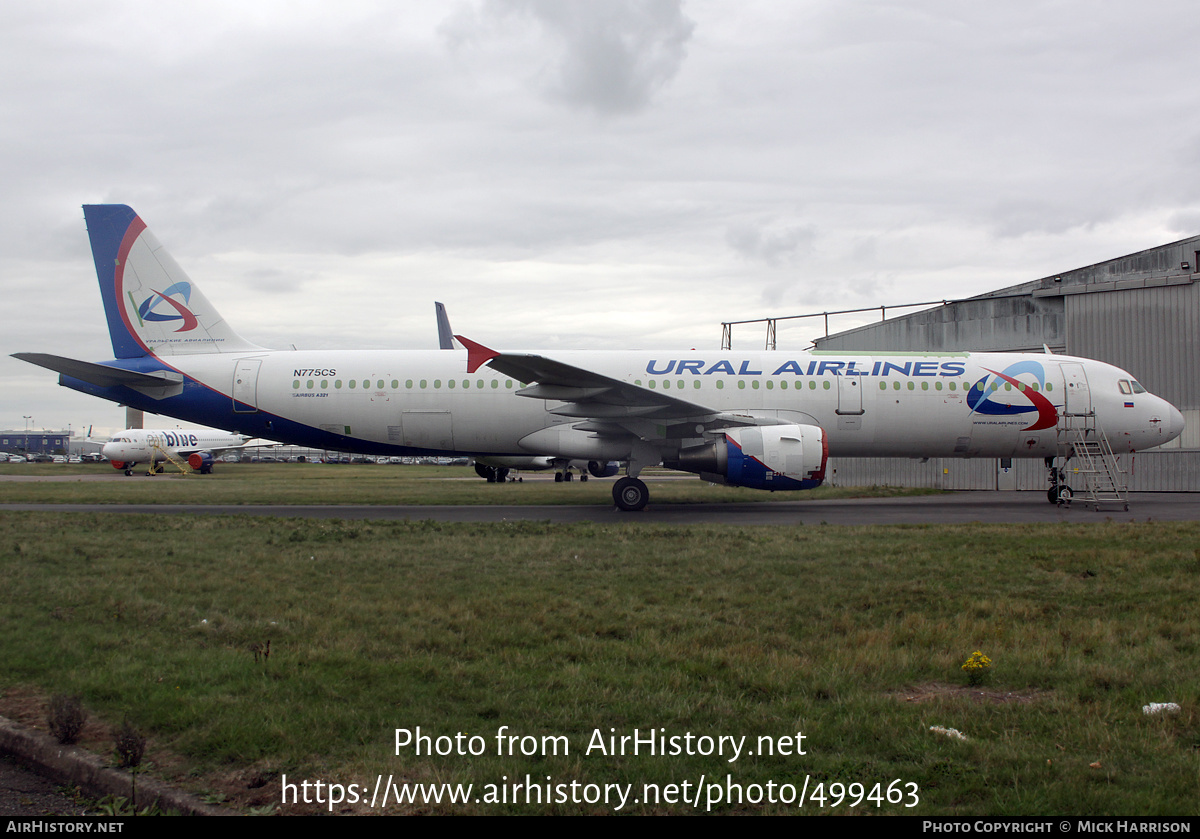 Aircraft Photo of N775CS | Airbus A321-211 | Ural Airlines | AirHistory.net #499463