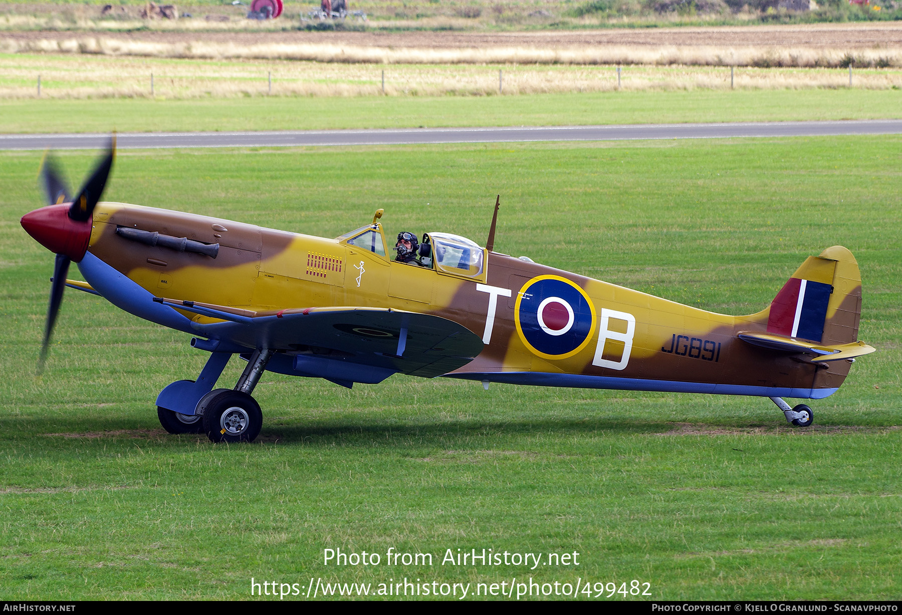 Aircraft Photo of G-LFVC / JG891 | Supermarine 349 Spitfire LF5C | UK - Air Force | AirHistory.net #499482