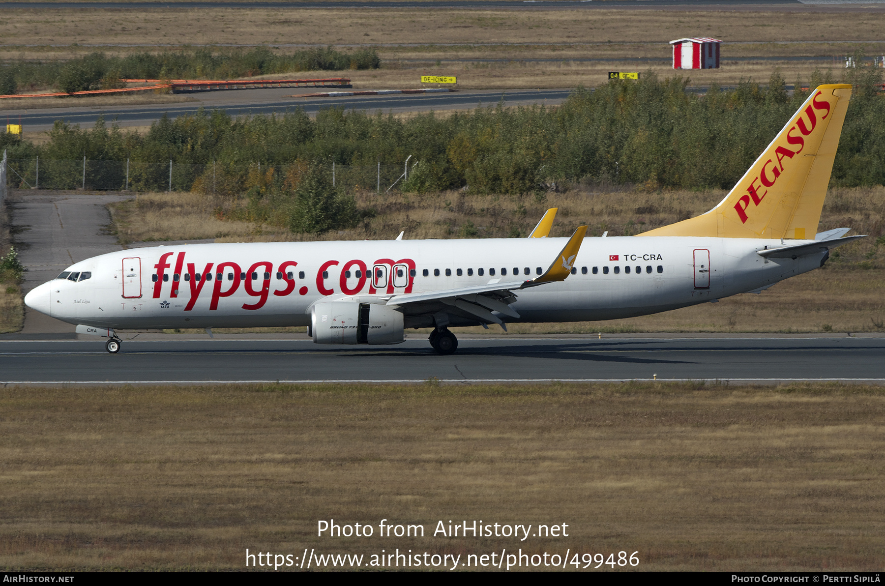 Aircraft Photo of TC-CRA | Boeing 737-8H6 | Pegasus Airlines | AirHistory.net #499486