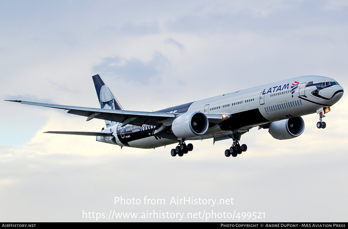 Aircraft Photo of PT-MUA | Boeing 777-32W/ER | LATAM Airlines | AirHistory.net #499521