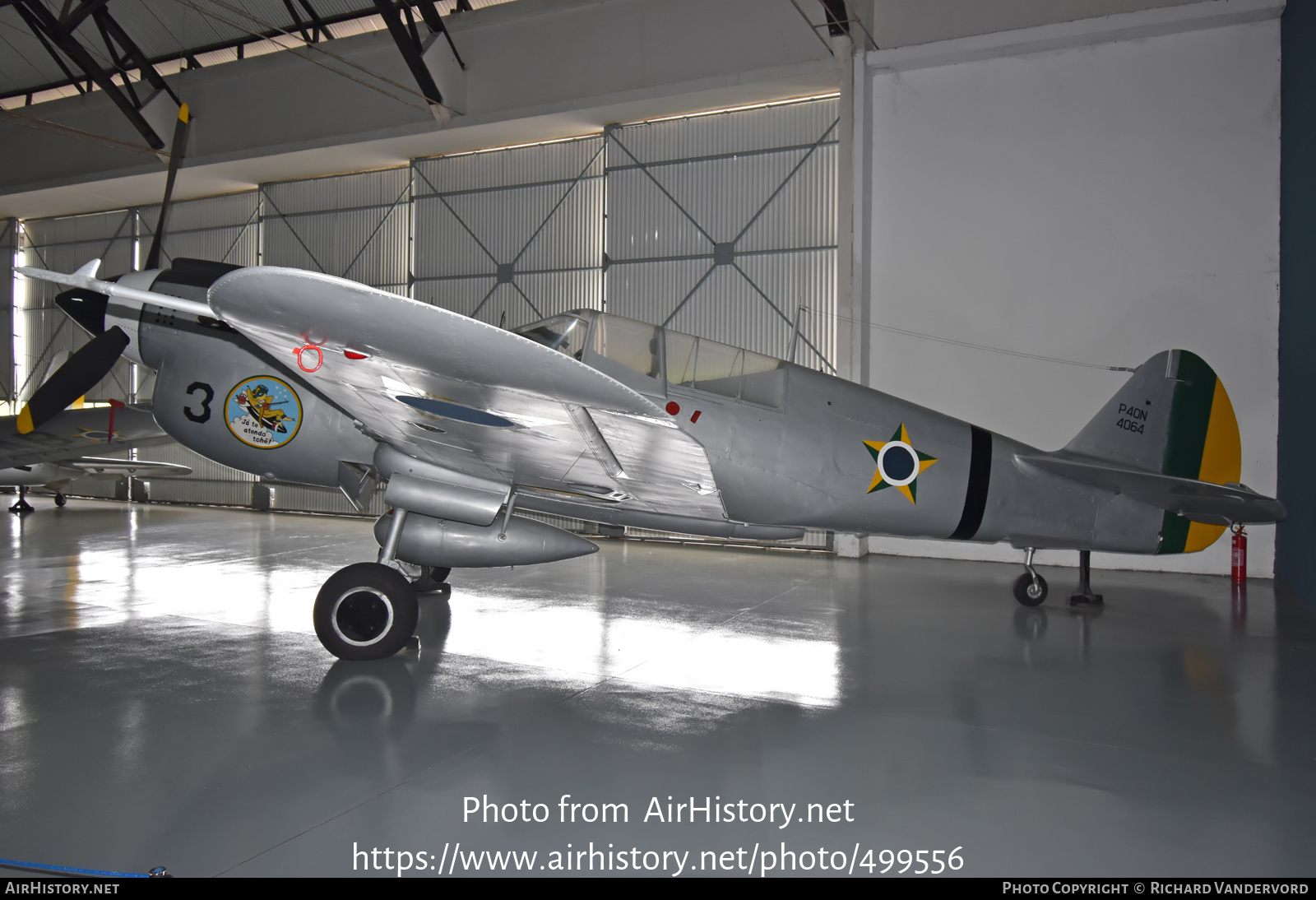 Aircraft Photo of 4064 | Curtiss P-40N Warhawk | Brazil - Air Force | AirHistory.net #499556