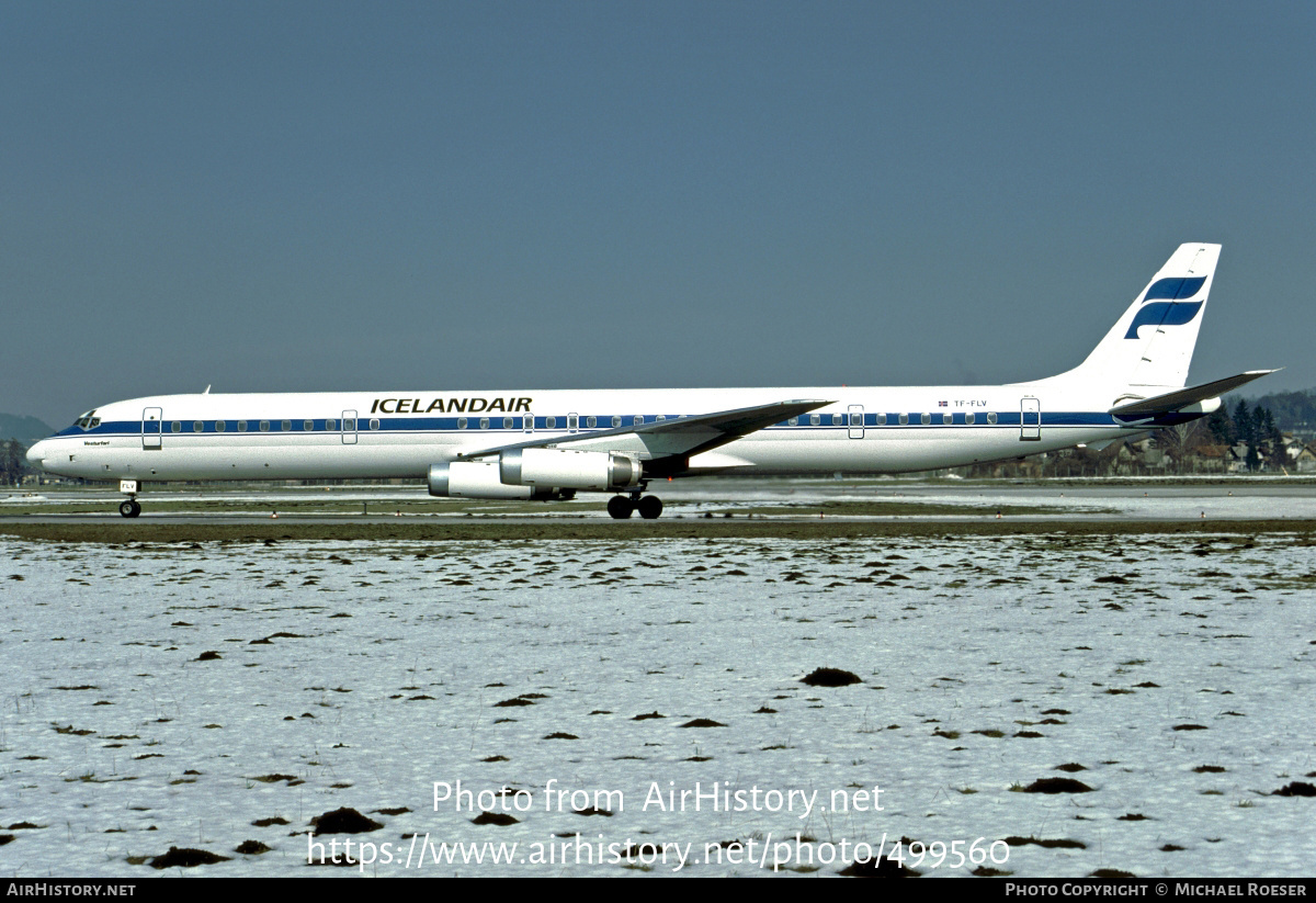 Aircraft Photo of TF-FLV | McDonnell Douglas DC-8-63 | Icelandair | AirHistory.net #499560