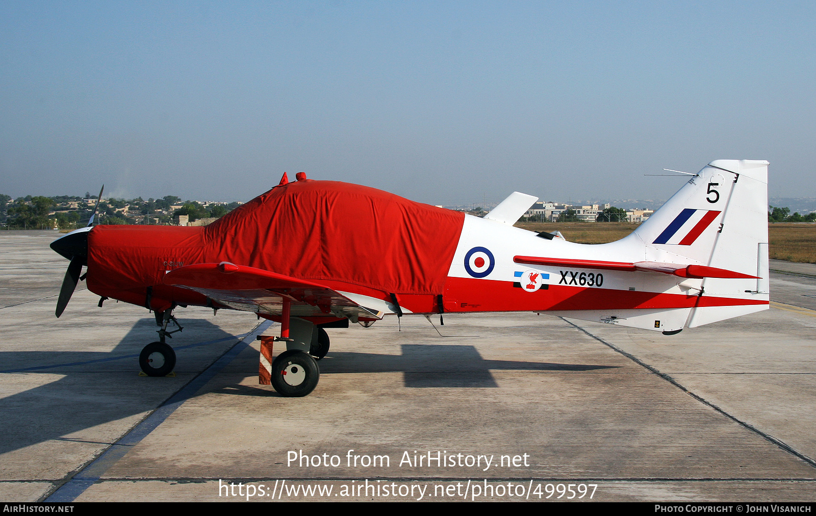 Aircraft Photo of G-SIJW / XX630 | Scottish Aviation Bulldog 120/121 | UK - Air Force | AirHistory.net #499597