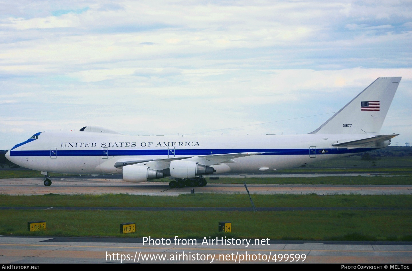 Aircraft Photo of 73-1677 / 31677 | Boeing E-4A | USA - Air Force | AirHistory.net #499599