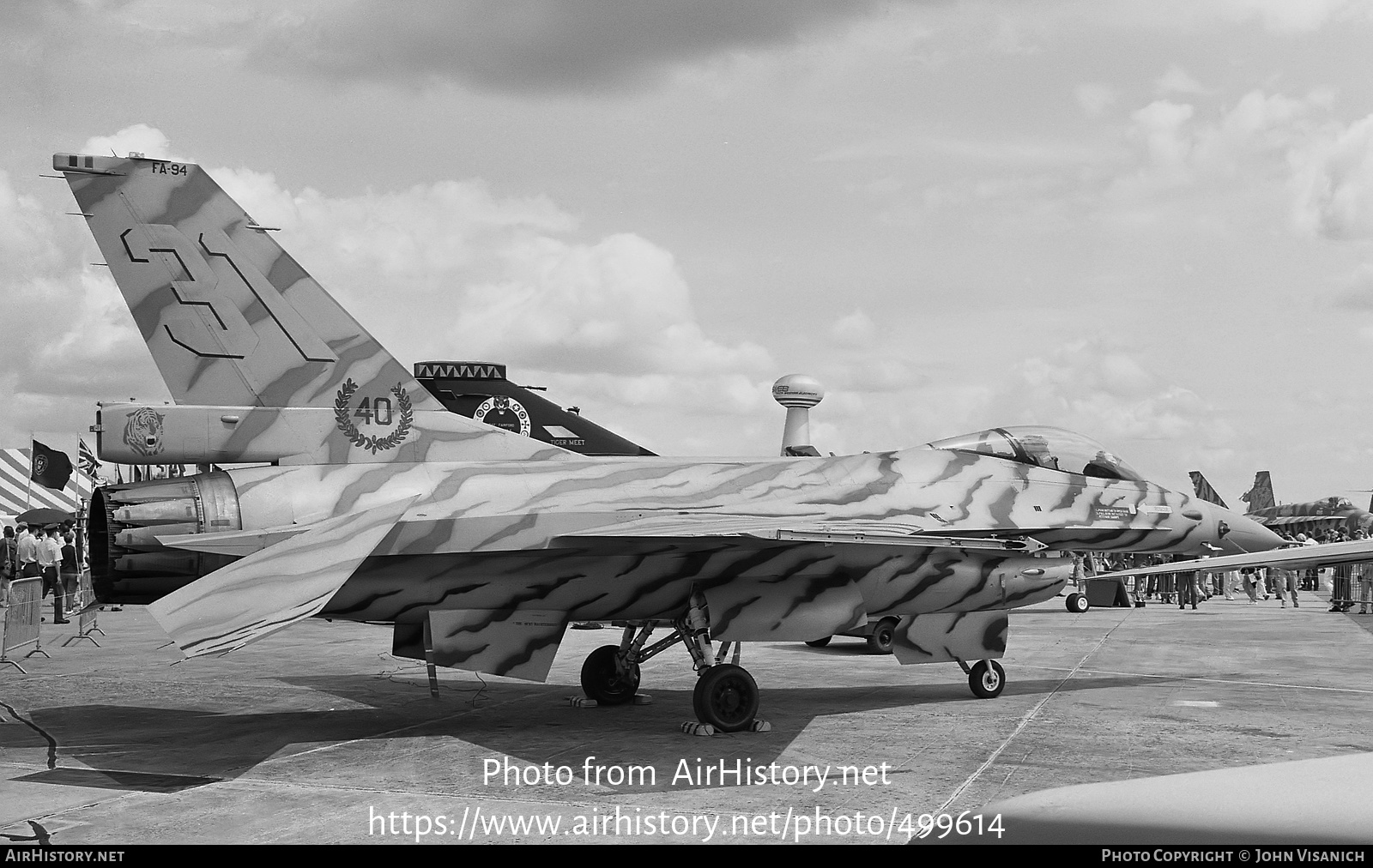 Aircraft Photo of FA-94 | General Dynamics F-16A Fighting Falcon | Belgium - Air Force | AirHistory.net #499614