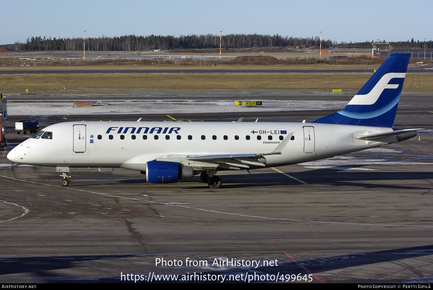 Aircraft Photo of OH-LEI | Embraer 170STD (ERJ-170-100STD) | Finnair | AirHistory.net #499645