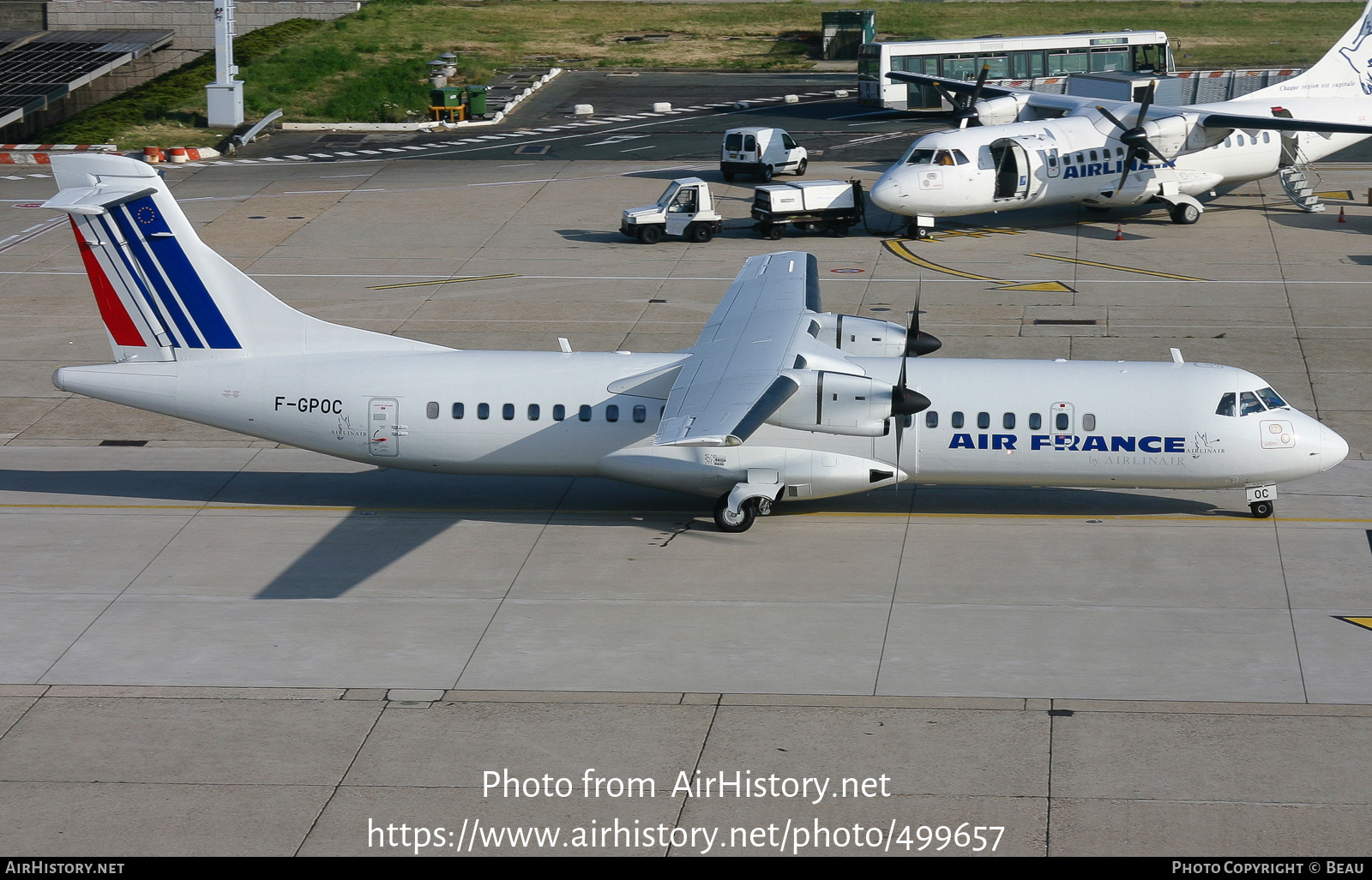 Aircraft Photo of F-GPOC | ATR ATR-72-202 | Air France | AirHistory.net #499657