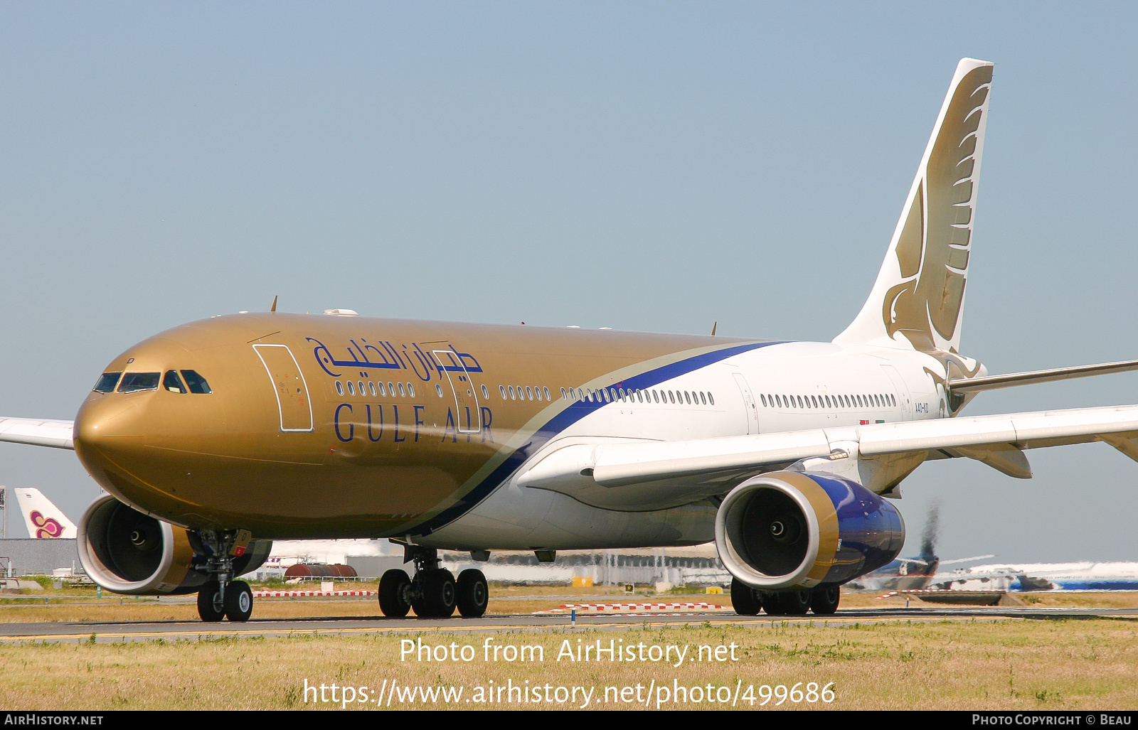 Aircraft Photo of A4O-KD | Airbus A330-243 | Gulf Air | AirHistory.net #499686