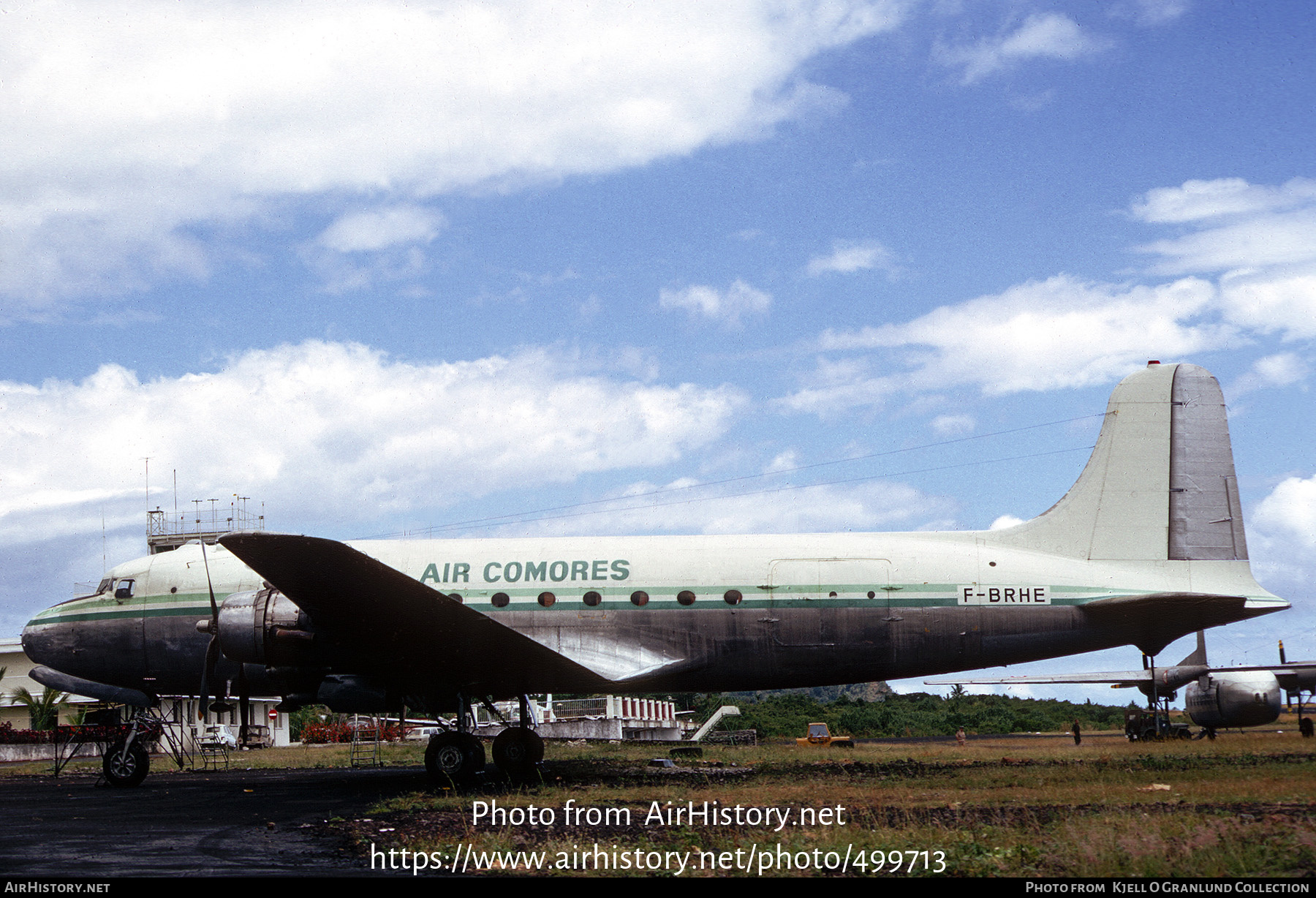 Aircraft Photo of F-BRHE | Douglas C-54A Skymaster | Air Comores | AirHistory.net #499713