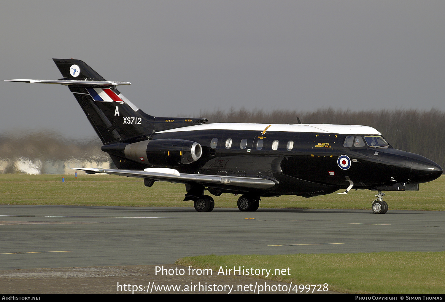 Aircraft Photo of XS712 | Hawker Siddeley HS-125-2 Dominie T1 | UK - Air Force | AirHistory.net #499728