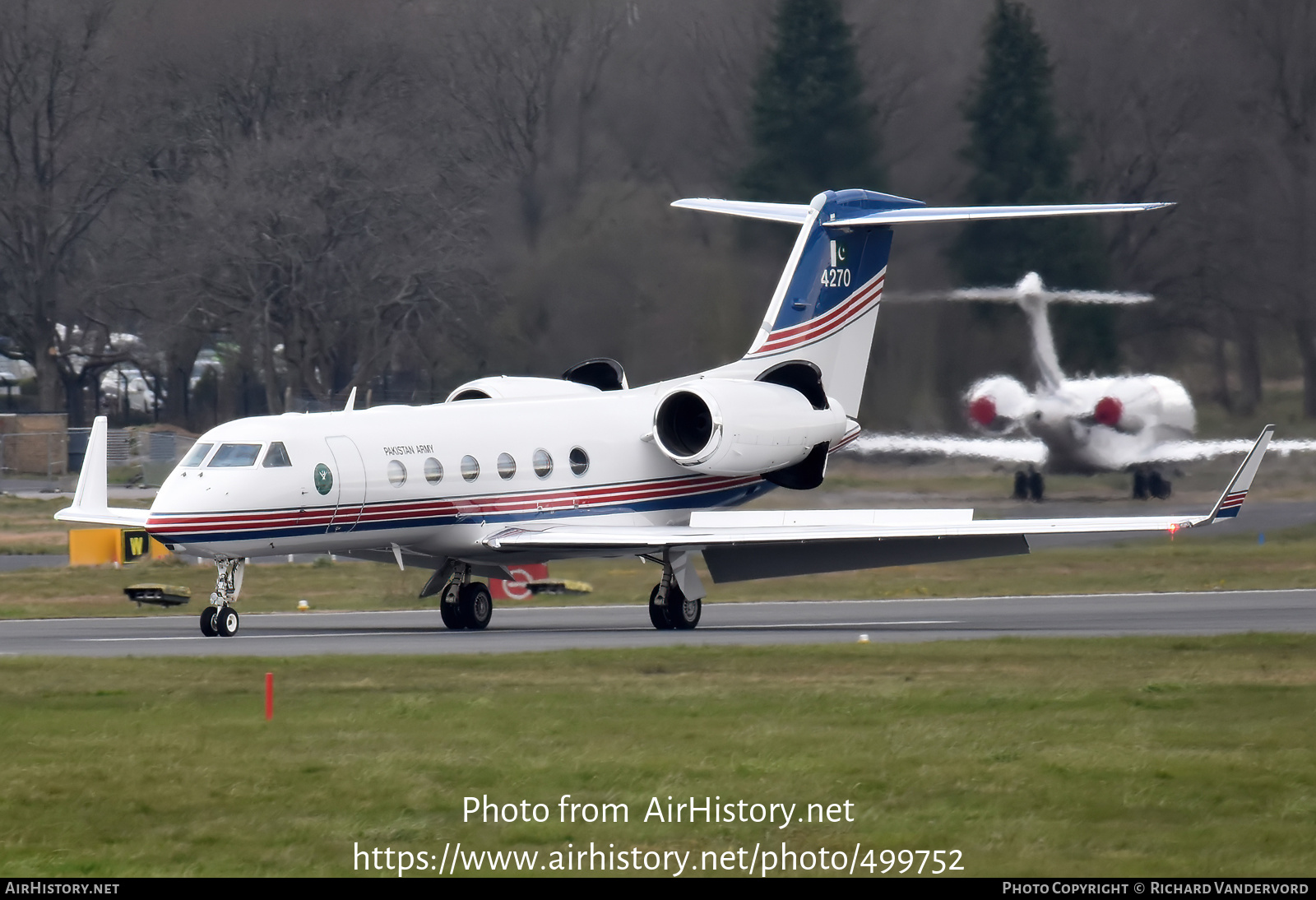 Aircraft Photo of 4270 | Gulfstream Aerospace G-IV-X Gulfstream G450 | Pakistan - Army | AirHistory.net #499752