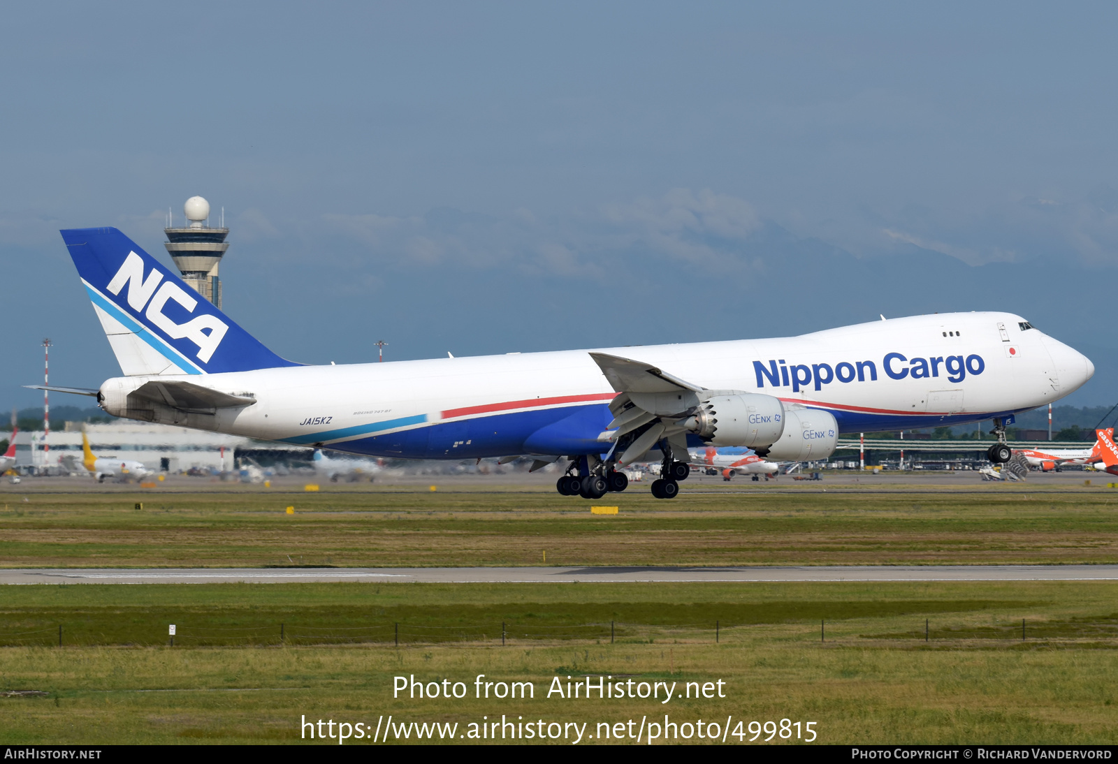 Aircraft Photo of JA15KZ | Boeing 747-8KZF/SCD | Nippon Cargo Airlines - NCA | AirHistory.net #499815