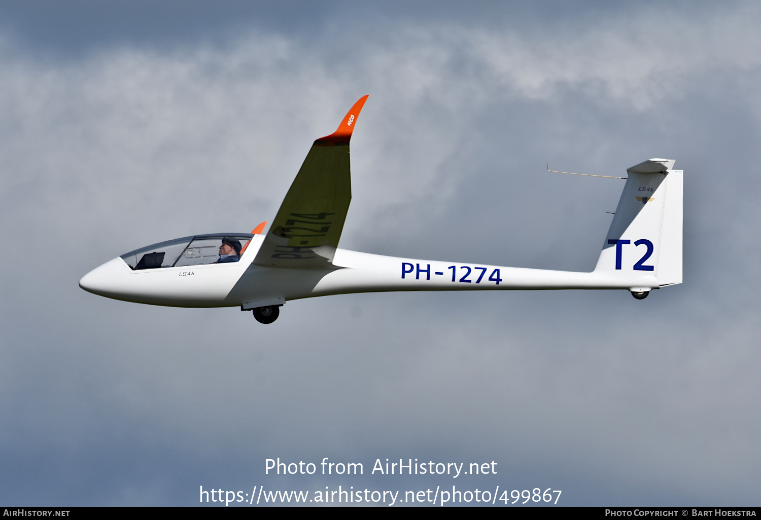 Aircraft Photo of PH-1274 | Rolladen-Schneider LS-4B | Vliegclub Teuge | AirHistory.net #499867