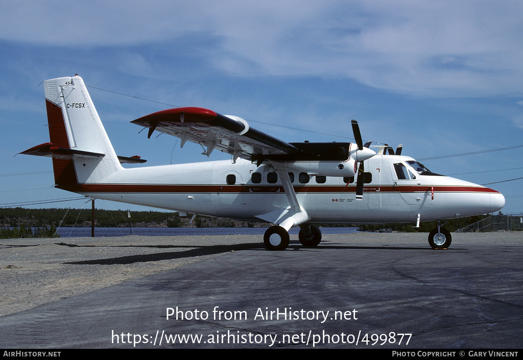 Aircraft Photo of C-FCSX | De Havilland Canada DHC-6-300 Twin Otter | Transport Canada | AirHistory.net #499877