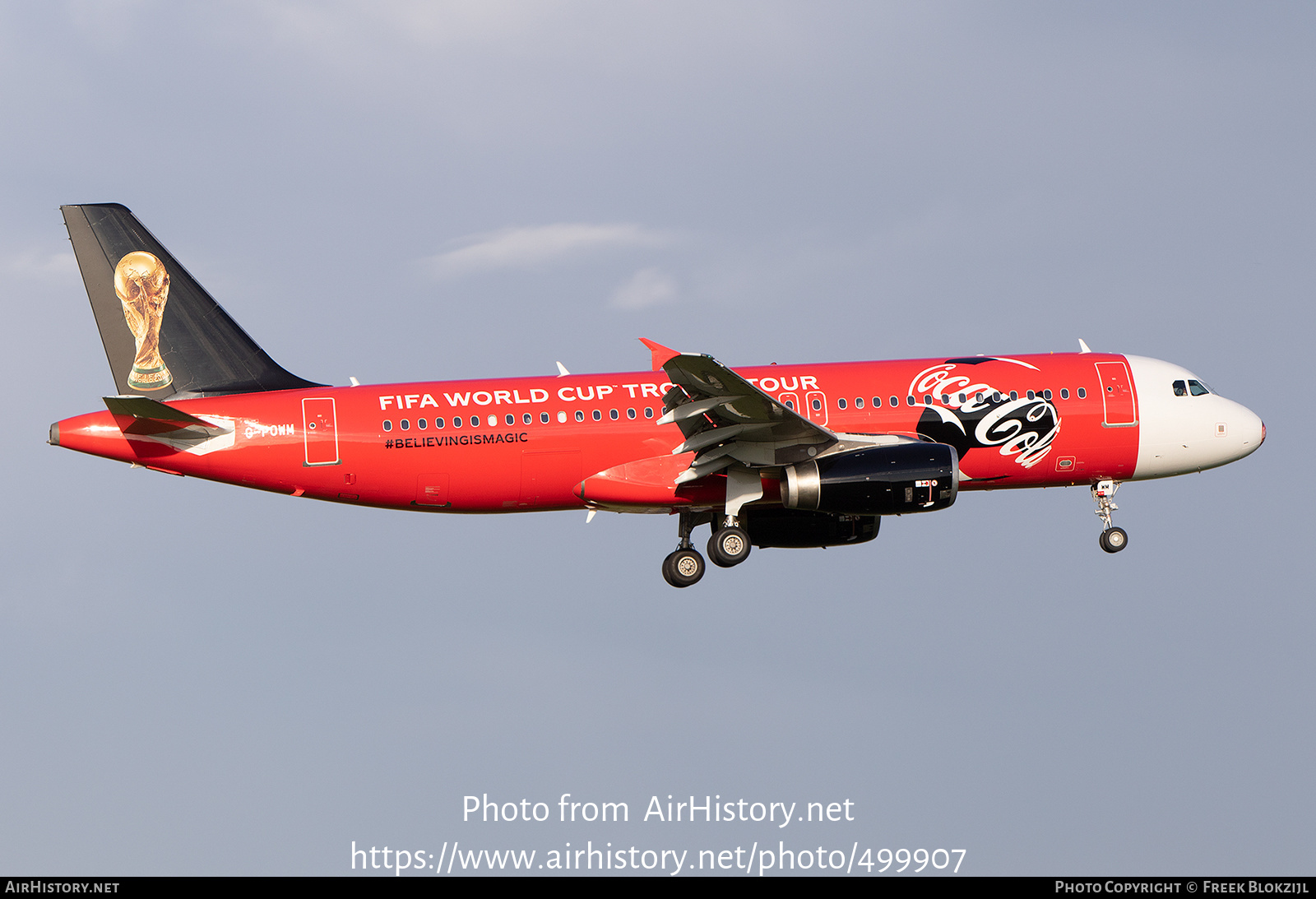 Aircraft Photo of G-POWM | Airbus A320-232 | Titan Airways | AirHistory.net #499907