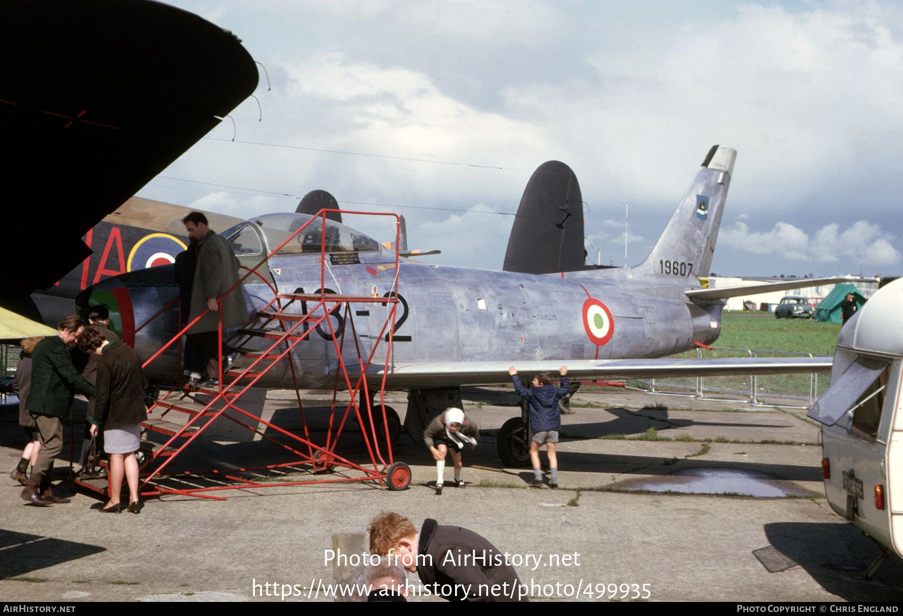 Aircraft Photo of G-ATBF / 19607 | Canadair CL-13 Sabre 4 | Italy - Air Force | AirHistory.net #499935