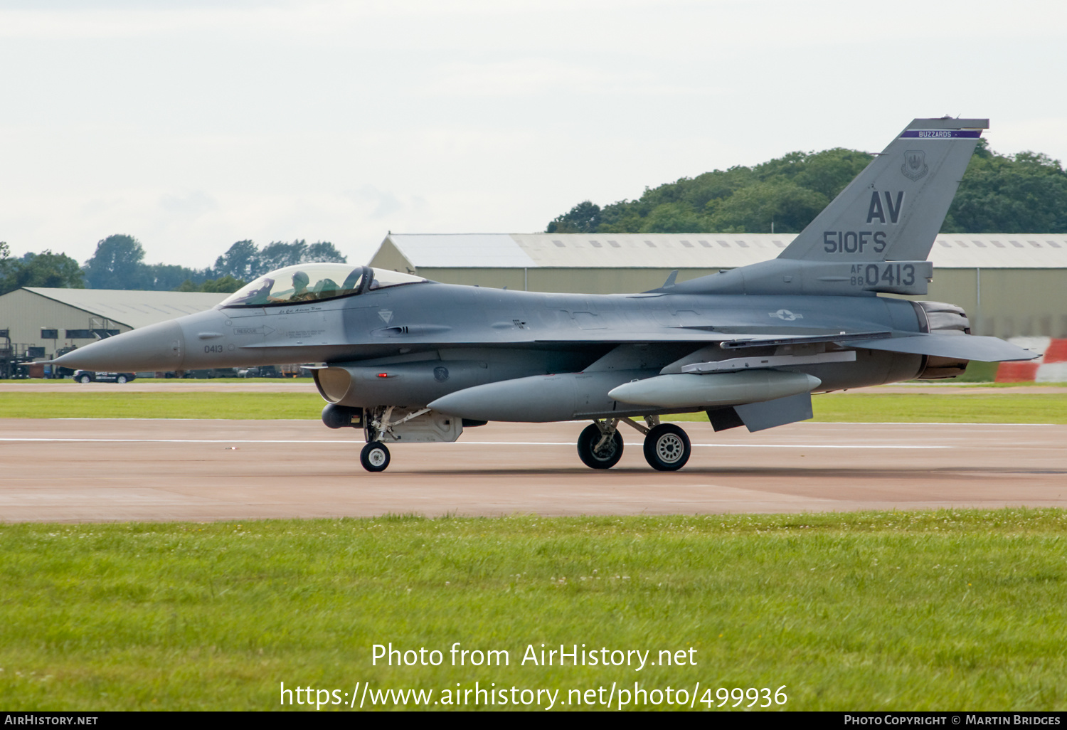 Aircraft Photo of 88-0413 / AF88-413 | General Dynamics F-16CG Night Falcon | USA - Air Force | AirHistory.net #499936