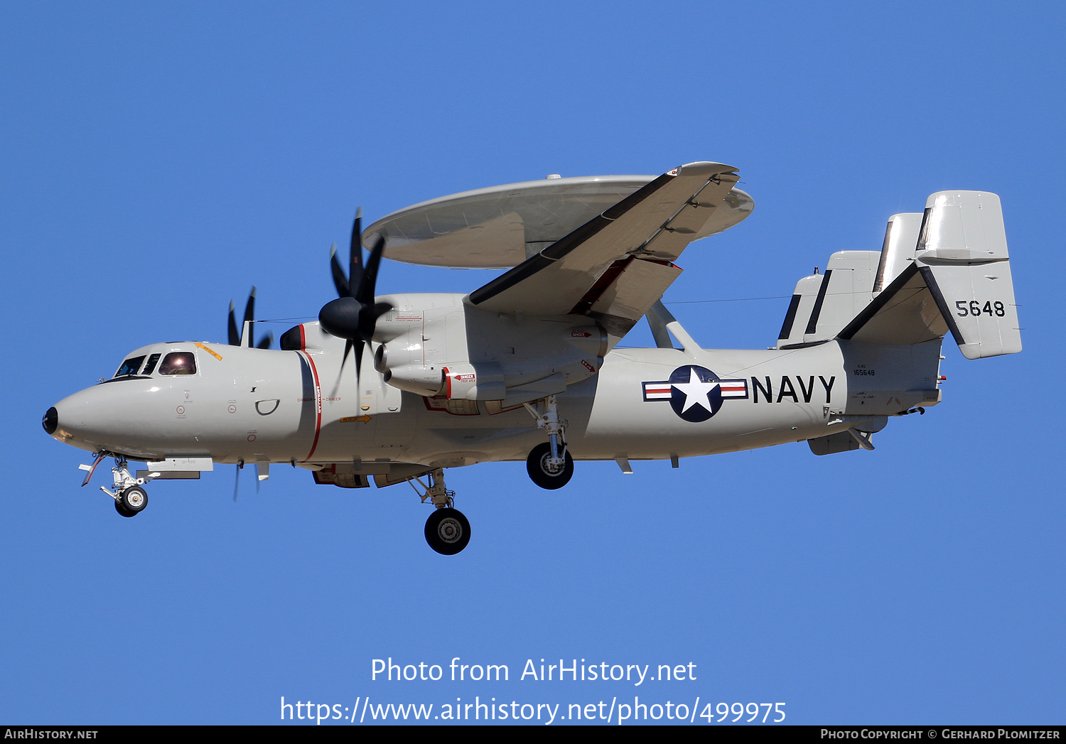 Aircraft Photo of 165648 | Grumman E-2C Hawkeye 2000 | USA - Navy | AirHistory.net #499975