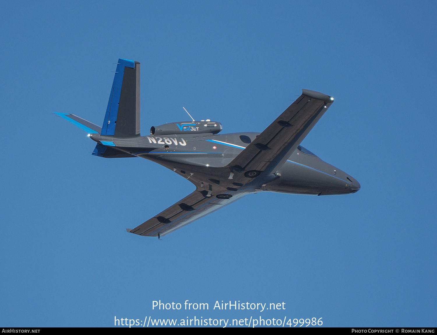 Aircraft Photo of N28VJ | Cirrus SF-50 Vision G2+ | Verijet | AirHistory.net #499986