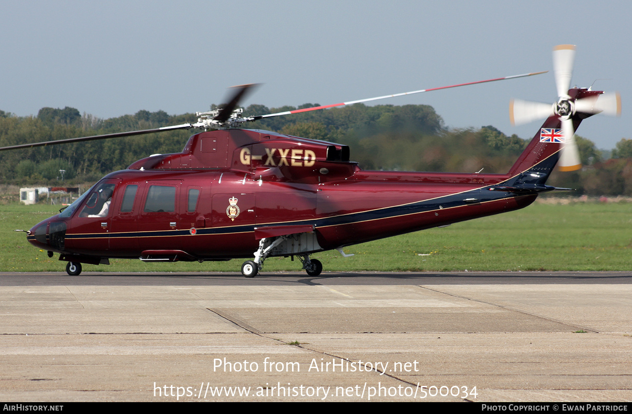 Aircraft Photo of G-XXED | Sikorsky S-76C++ | The Queen's Helicopter Flight | AirHistory.net #500034