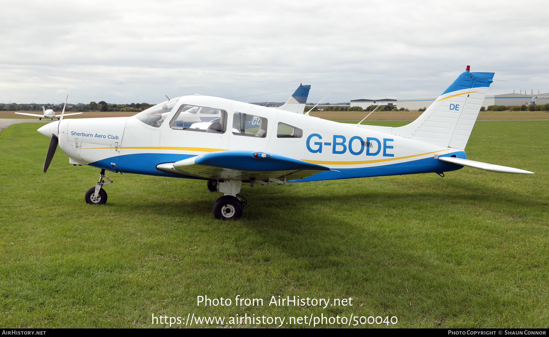 Aircraft Photo of G-BODE | Piper PA-28-161 Warrior II | Sherburn Aero Club | AirHistory.net #500040