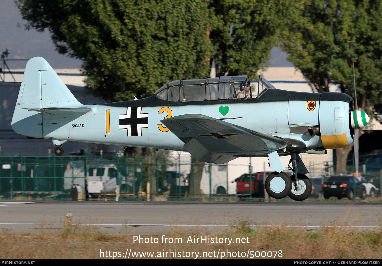 Aircraft Photo of N9525C | North American SNJ-4 Texan | Germany - Air Force | AirHistory.net #500078