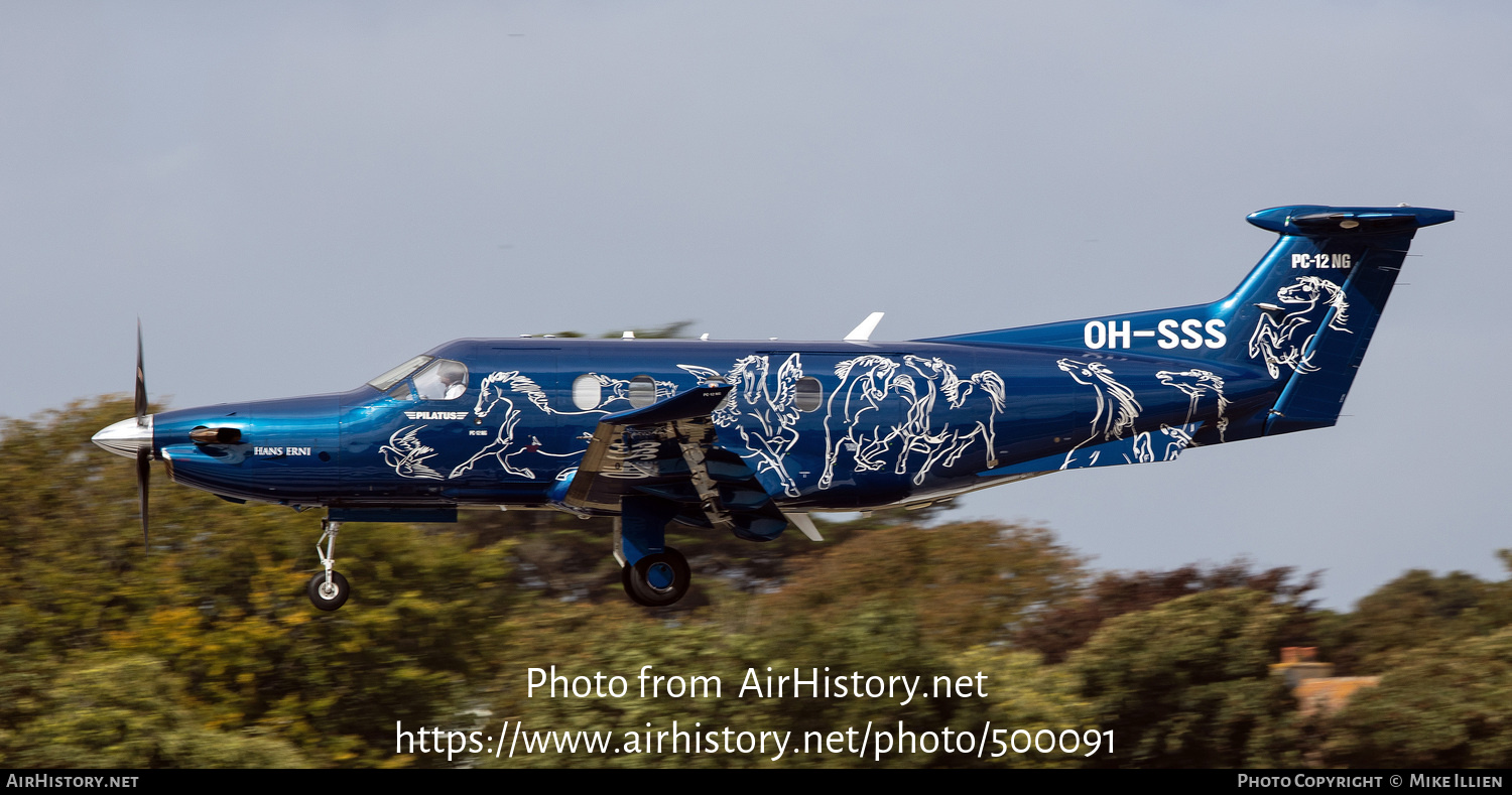 Aircraft Photo of OH-SSS | Pilatus PC-12/47 | AirHistory.net #500091