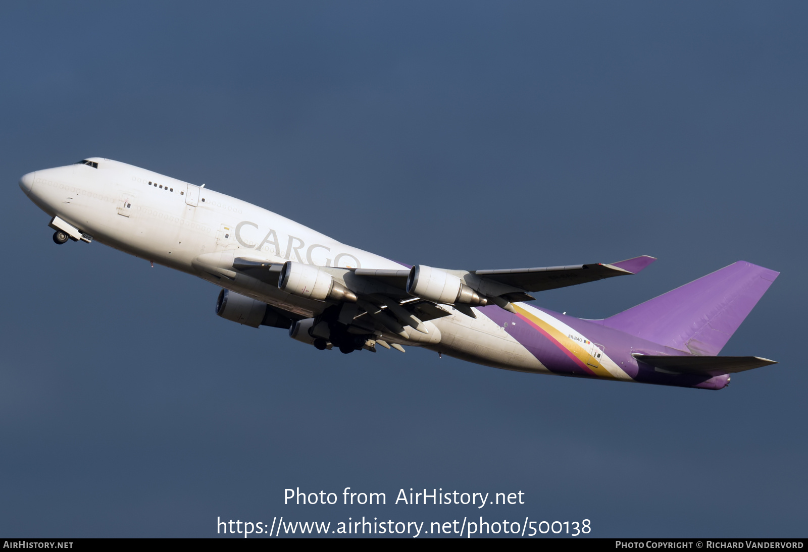 Aircraft Photo of ER-BAG | Boeing 747-4D7(BCF) | AirHistory.net #500138