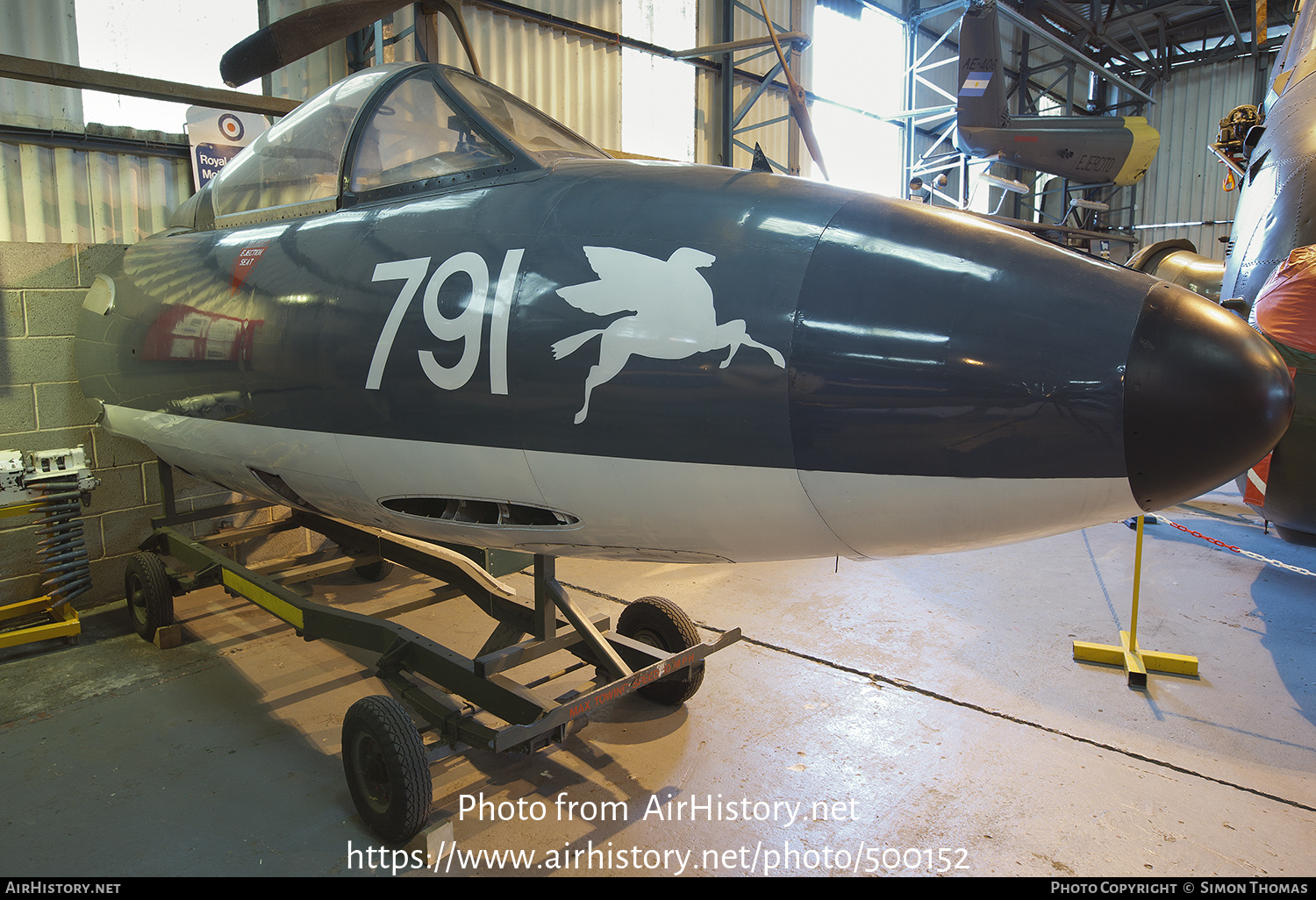 Aircraft Photo of WT741 | Hawker Hunter GA11 | UK - Navy | AirHistory.net #500152