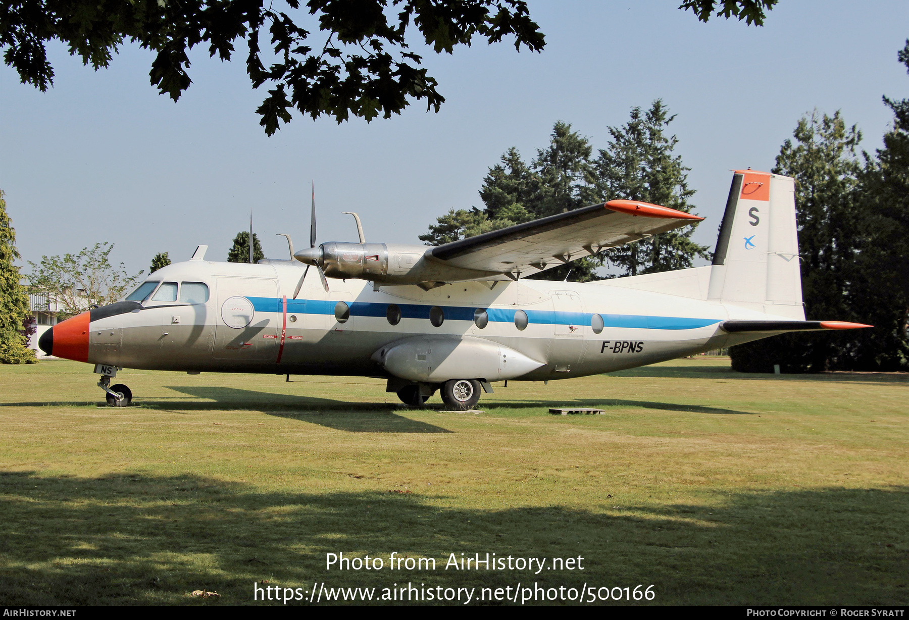 Aircraft Photo of F-BPNS | Nord 262A-40 | AirHistory.net #500166