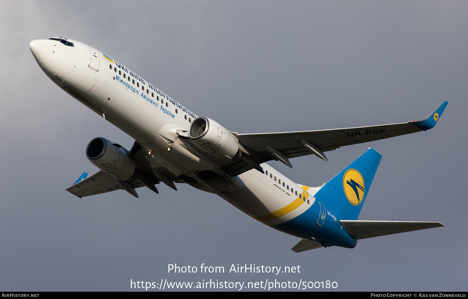 Aircraft Photo of UR-PSP | Boeing 737-8Q8 | Ukraine International Airlines | AirHistory.net #500180